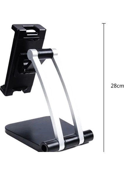 Ally Q010 Ayarlanabilir Masaüstü Tablet ve Telefon Tutucu STAND-(5775) - MCT1989-8704 indirimleri