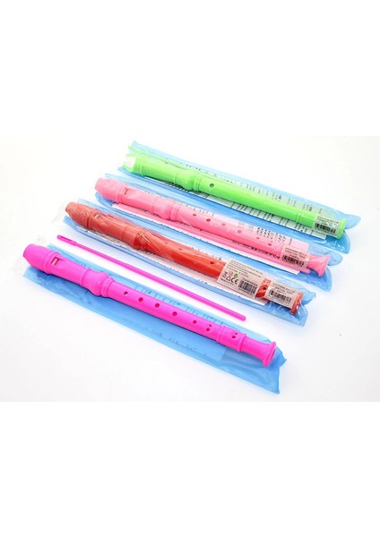 - Renkli Plastik Flüt