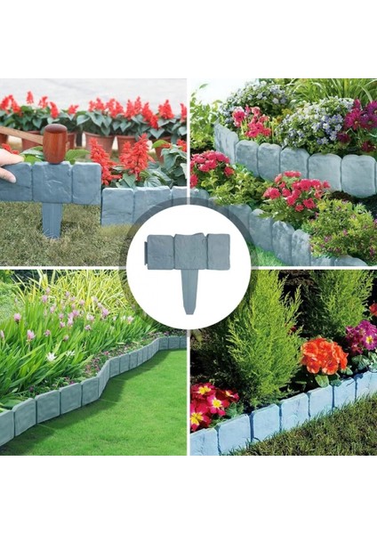 - Taş Görünümlü Bahçe Çiti modelleri