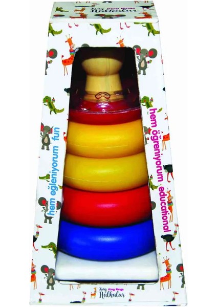 Aktivite Halkalar – Çocuk Halka Atma Oyunu Motor Becerileri ve Duyu Gelişimi 3+ Yaş modelleri