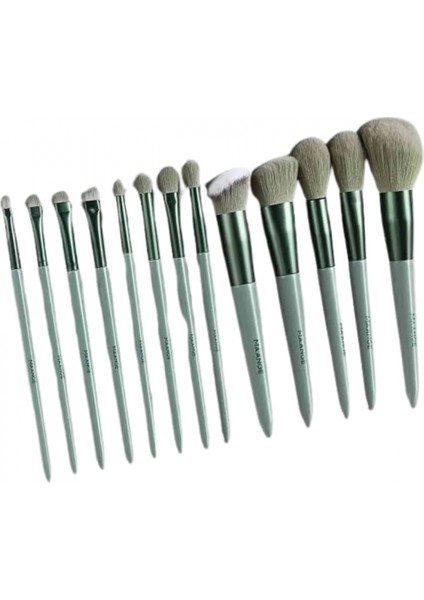 13 Parça Taşınabilir Kılıflı Profesyonel Makyaj Fırça Seti Pudra Allık Fondöten Fırçası fırsatları
