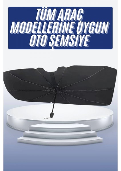 Oto Ön Cam Güneşliği Otomatik Katlanabilir Gölgelik Oto Cam Şemsiye