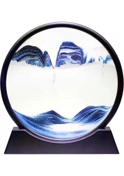 Kum Saati Yuvarlak Şık Kum Tablosu Dekoratif Kum Sulu Kum Saati modelleri