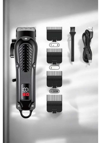 Sıfır Tıraş Makinesi Dijital Göstergeli Paslanmaz Çelik Bıçaklı Taşınabilir modelleri