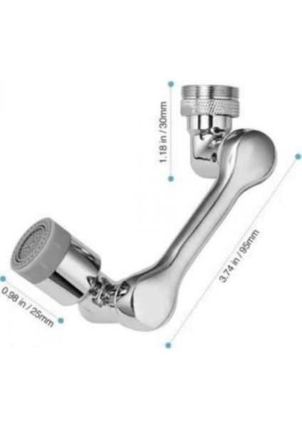 Her Yere Dönebilen Tasarruflu Mutfak Musluk Başlığı Ucu Musluk Ucu Oynar Başlıklı fırsatları