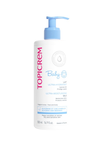 Baby Ultra Hydratant Moisturizing Milk-Nemlendirici Süt 500 ml - Dezenfektan Hediyeli (%72 Alkol)