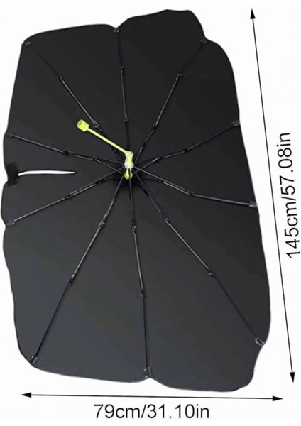 Taşınabilir Oto Cam Güneşliği Katlanabilir Tüm Araçlara Uyumlu Güneş Gölge Koruyucu indirimleri