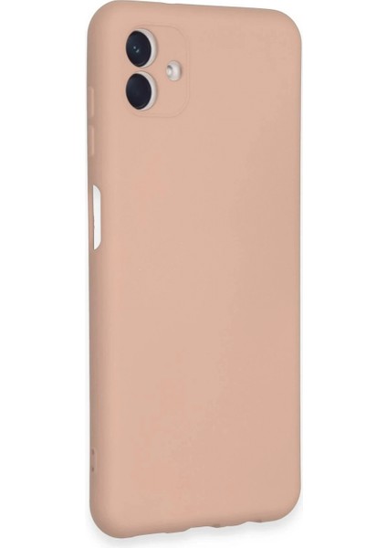 Samsung Galaxy A04E Kılıf Nano Içi Kadife Silikon - Pudra fiyatları