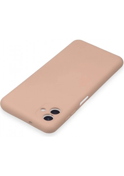 Samsung Galaxy A04E Kılıf Nano Içi Kadife Silikon - Pudra fırsatları