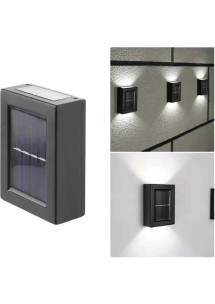 Solar Lamba Dekoratif Aplik Su Geçirmez LED Işıklı Duvar Lambası fiyatları