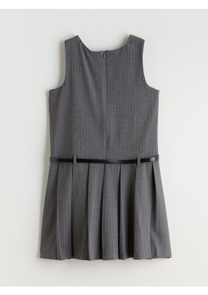 Yeni Sezon Bisiklet Yaka Çizgili Kız Çocuk Elbise fiyatları