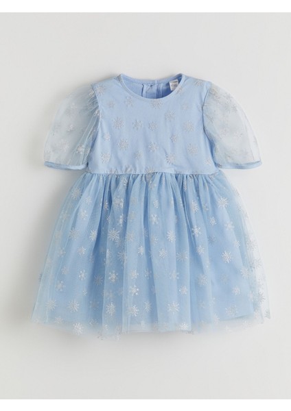 Yeni Sezon Bisiklet Yaka Kız Çocuk Tütü Elbise modelleri