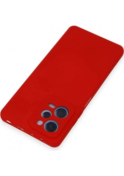 Xiaomi Redmi Note 12 Pro 5g Kılıf Nano Içi Kadife Silikon - Kırmızı modelleri