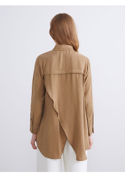 Yeni Sezon Yırtmaç Detaylı Kadın Gömlek Tunik fırsatları