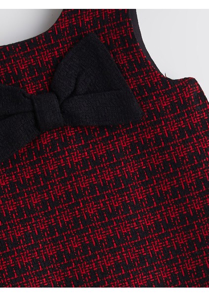 Yeni Sezon Bisiklet Yaka Armürlü Kız Çocuk Elbise modelleri