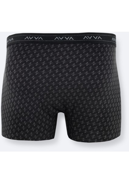 Erkek Siyah Desenli Pamuklu Tekli Boxer A52Y9514 fiyatları