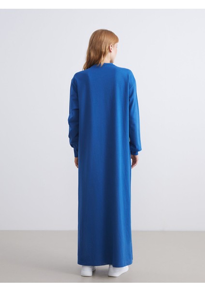 Yeni Sezon Bisiklet Yaka Sweatshirt Elbise fırsatları