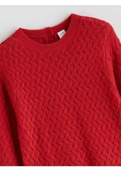 Yeni Sezon Bisiklet Yaka Kız Çocuk Triko Elbise fırsatları