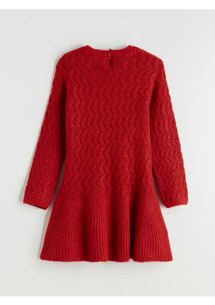 Yeni Sezon Bisiklet Yaka Kız Çocuk Triko Elbise indirimleri