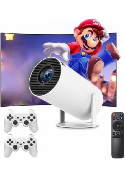 Taşınabilir Android Projeksiyon Ayaklı Çift Kollu 4K Çözünürlüklü Sinema Projeksiyonu modelleri