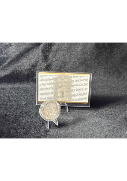 Van Akdamar Kilisesi Türkiye’nin Kadim Kültürü Serisi No:3 925 Ayar Gümüş Hatıra Sikkesi fırsatları