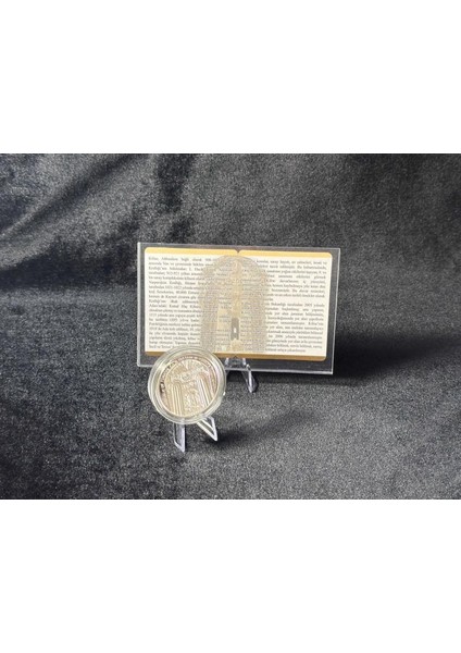 Van Akdamar Kilisesi Türkiye’nin Kadim Kültürü Serisi No:3 925 Ayar Gümüş Hatıra Sikkesi indirimleri