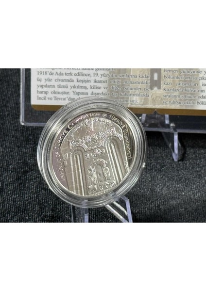 Van Akdamar Kilisesi Türkiye’nin Kadim Kültürü Serisi No:3 925 Ayar Gümüş Hatıra Sikkesi