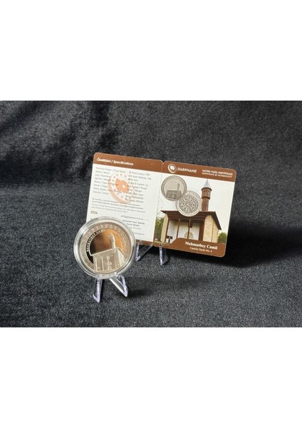 Mahmutbey Camii Camiler Serisi No:4 925 Ayar Gümüş Hatıra Sikkesi