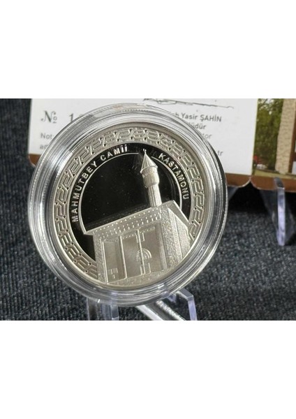 Mahmutbey Camii Camiler Serisi No:4 925 Ayar Gümüş Hatıra Sikkesi modelleri