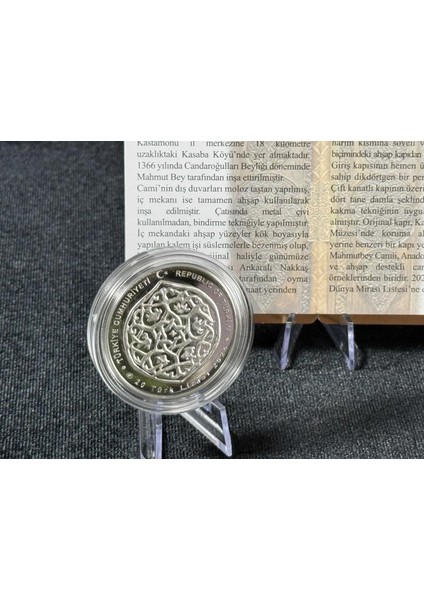 Mahmutbey Camii Camiler Serisi No:4 925 Ayar Gümüş Hatıra Sikkesi indirimleri