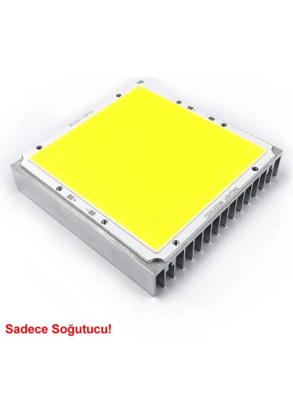 10CM x 10CM x 1.8cm Alüminyum Metal Soğutucu Blok Radyatör Peltier Isı Düşürücü Amfi LED Entegre fırsatları