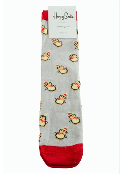 Geyik Yılbaşı Penye Çorap