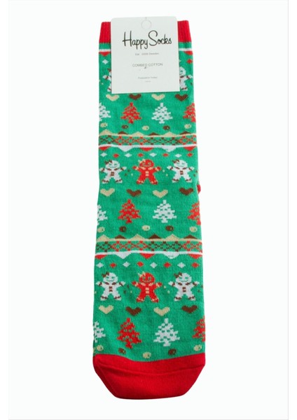 Çam Ağacı Yılbaşı Penye Çorap