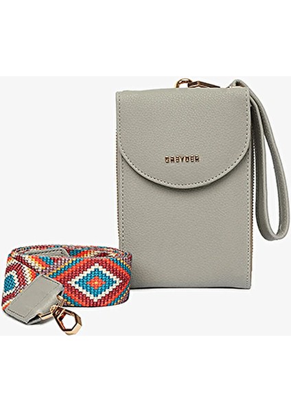 Kadın Gri Çapraz Çanta 5Y2CN69561