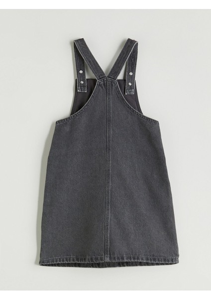 Yeni Sezon Kare Yaka Kuromi Baskılı Kız Çocuk Jean Elbise modelleri