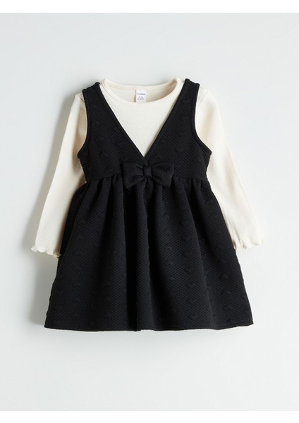 Yeni Sezon Fiyonk Detaylı Kız Çocuk Elbise ve Tişört modelleri