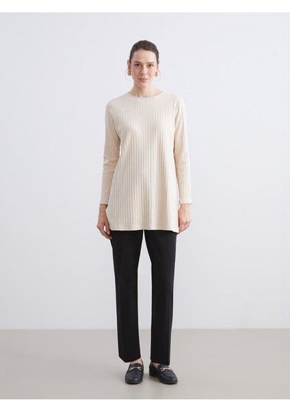 Yeni Sezon Bisiklet Yaka Fitilli Kadın Tunik fiyatları