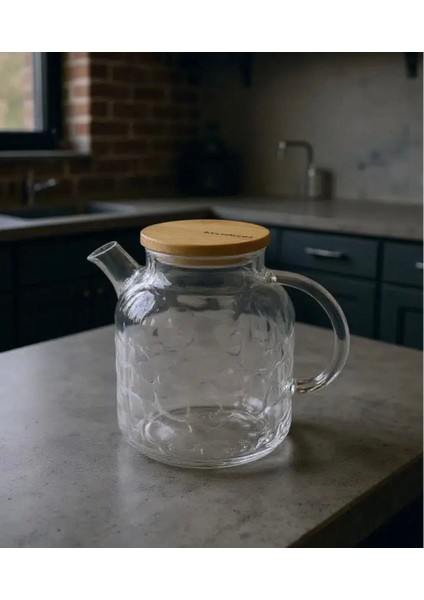 1.8ml Cam Çay Demlik Modeli