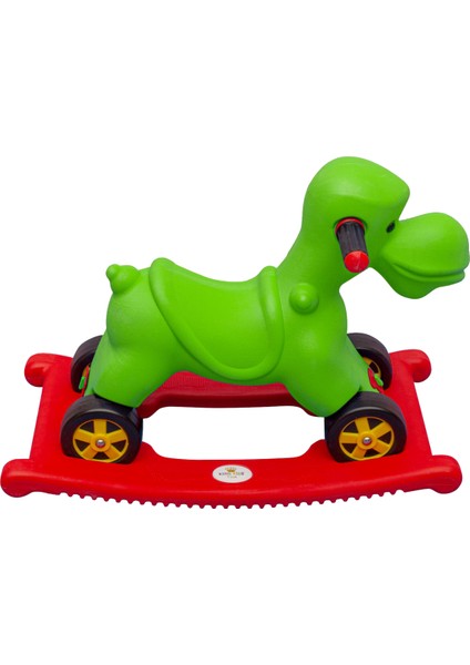 Sallanan Figür Köpek – 2 Fonksiyonlu Çocuk Sallanan Tekerlekli Oyuncak 3+ Yaş fiyatları