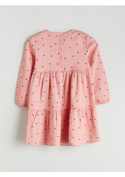 Yeni Sezon Bisiklet Yaka Kız Bebek Elbise modelleri