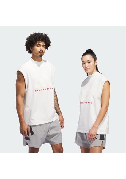 Performance IW5648 adidas Basketball Sleeveless Tee (Gender Neutral)