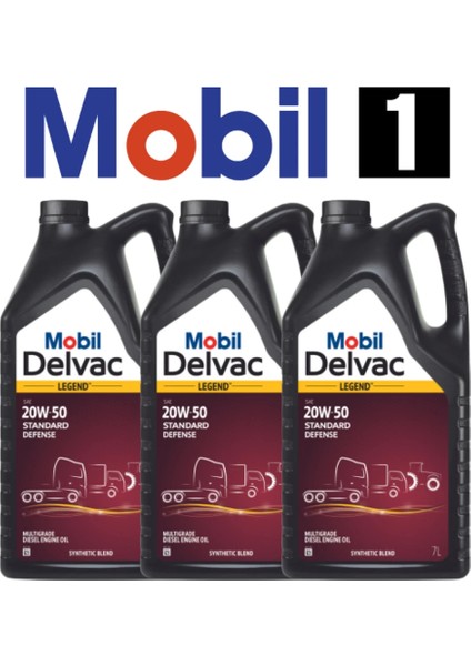 M-Delvac L 20W50 Stan Def - Mobil1 7 Litre fiyatları