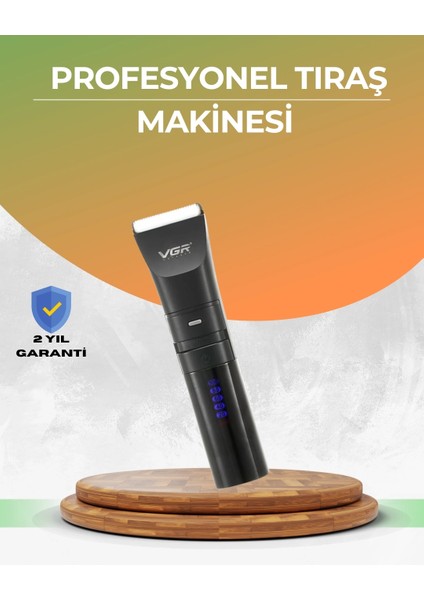 Erkek Saç ve Sakal Kesme Makinesi – Su Geçirmez, Sessiz Motorlu