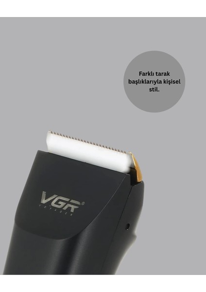 Erkek Saç ve Sakal Kesme Makinesi – Su Geçirmez, Sessiz Motorlu modelleri