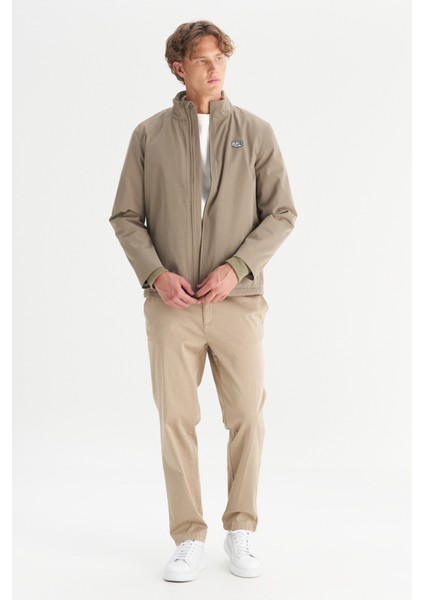 Relaxed Fit Rahat Kesim Dik Yaka Cepli Ince Bomber Ceket fiyatları