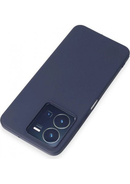 Vivo Y35 Kılıf First Silikon - Lacivert modelleri
