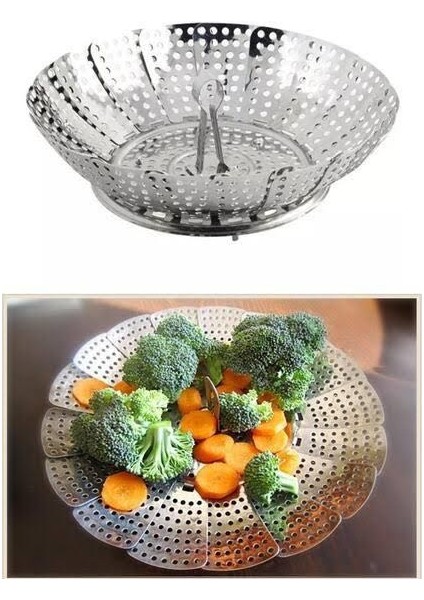 Orta Boy Buharda Sebze Pişirme Aparatı