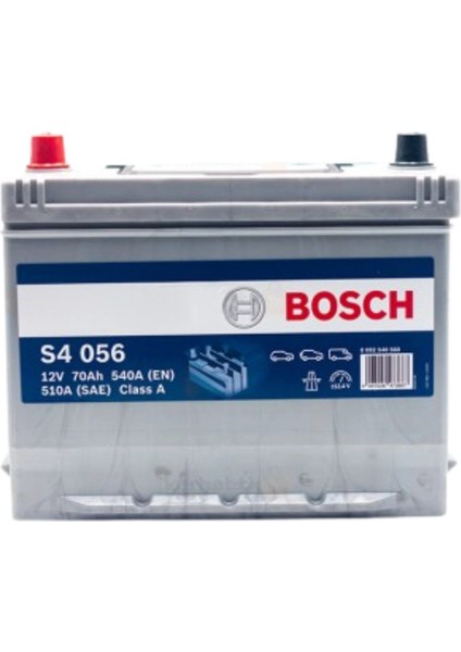 0092S40560 - S4 70 Ah (Yüksek Ters) - 540M. Akım (A) En / 70AH - Bosch
