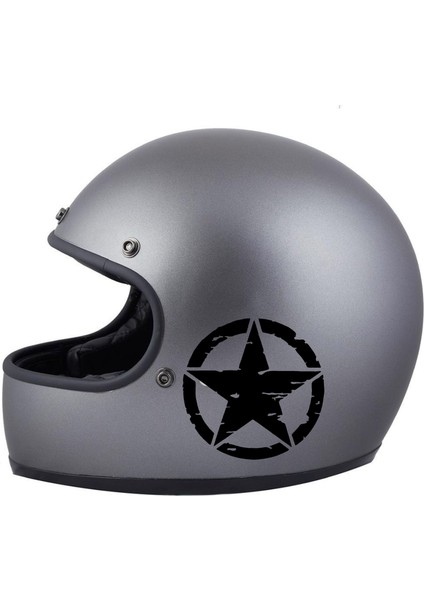 Askeri Yıldız Army Star Sticker - Off Road Pickup Kamp 4x4 Sticker - Araba Oto Motosiklet Karavan Sticker 00677 indirimleri