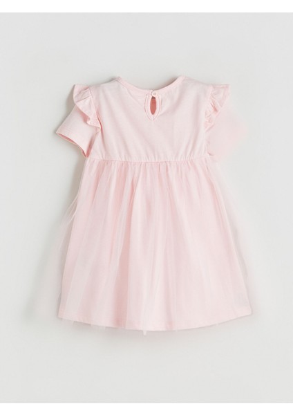 Yeni Sezon Bisiklet Yaka Kız Bebek Tütü Elbise modelleri